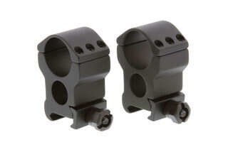 The Primary Arms 1 inch extra high tactical scope rings are constructed from aluminum with black anodized finish